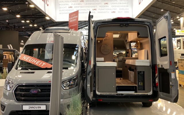 Neuheit LMC Innovan Vorstellung auf Messe