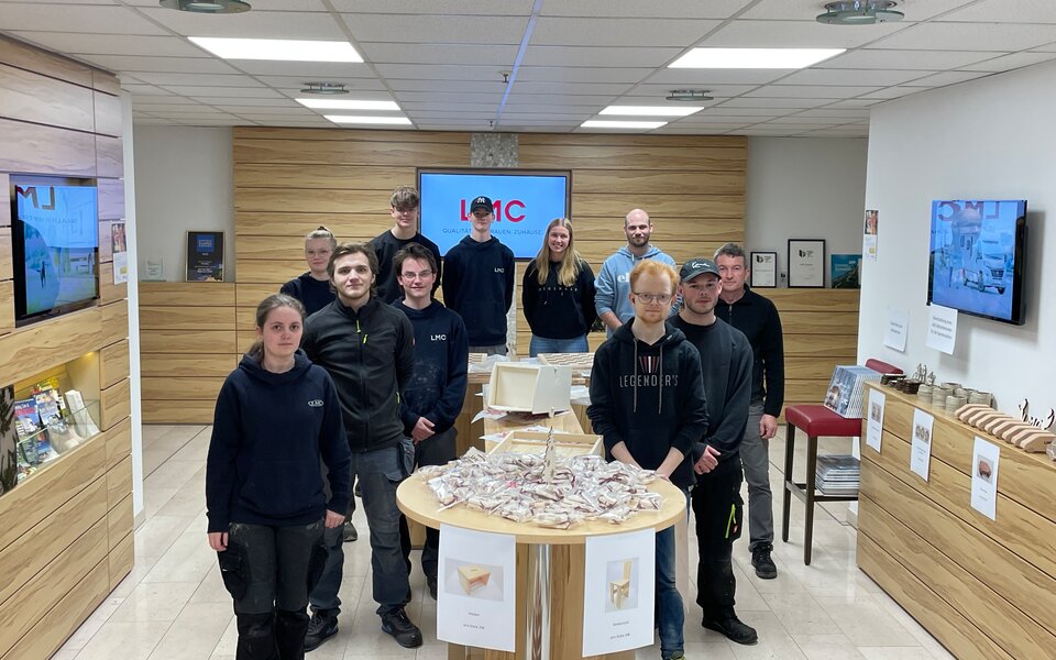 Spendenaktion bei LMC