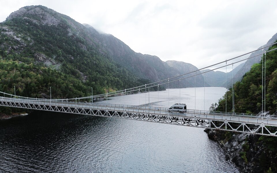 Abenteuerliche Van Reise durch Norwegen 