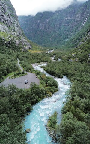Abenteuerliche Van Reise durch Norwegen 