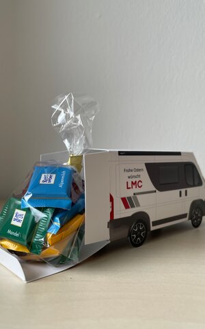 Dankeschön Aktion von LMC an die Mitarbeiter 