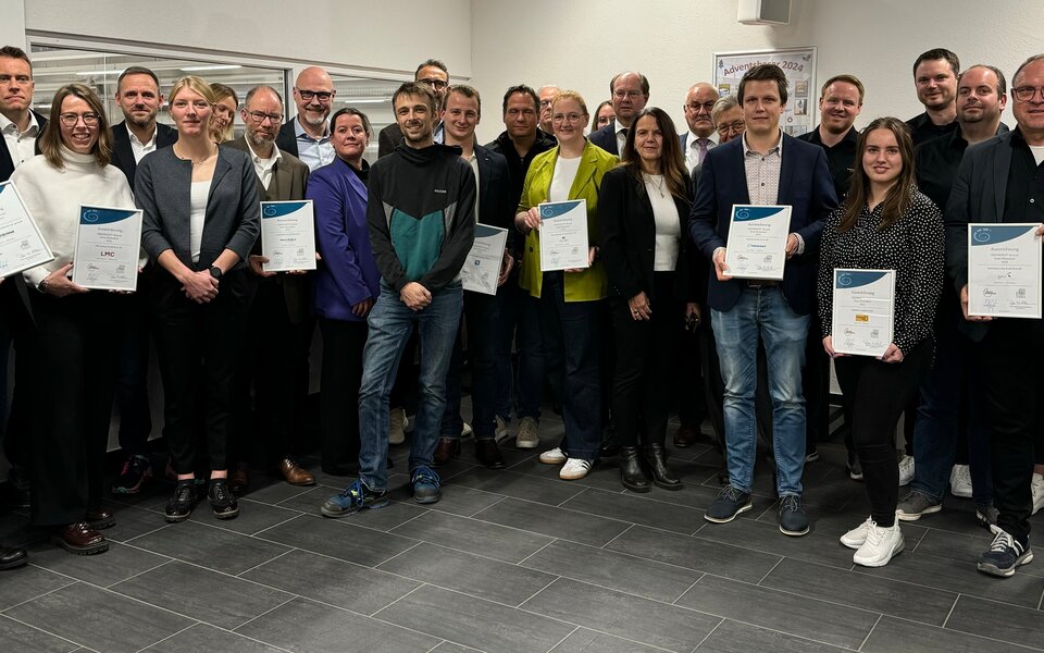 feierliche Auszeichnungsveranstaltung in Sassenberg bei LMC 